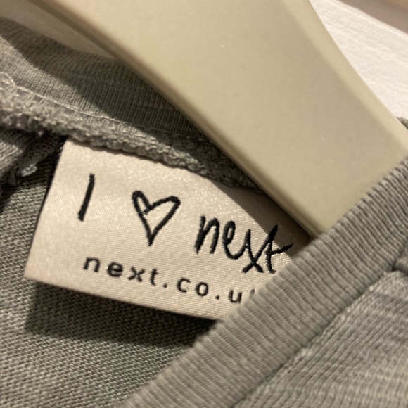 Next silver & grey tutu heart dress baby girl 3-6 months - Picture 5 of 5